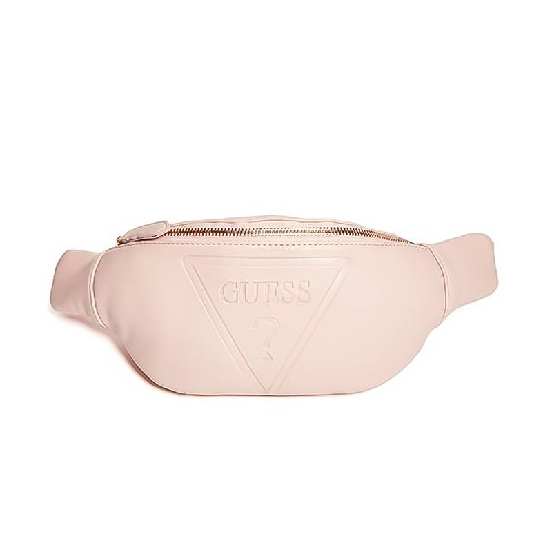 guess belt bag pink