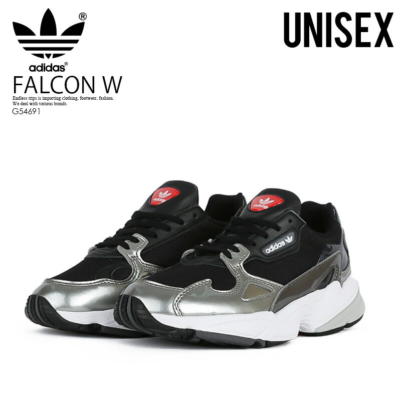 adidas falcon total black