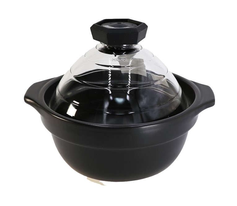 【新品】HARIO ハリオGNR-200 B 箱付き　炊飯　土鍋　2〜3合 楽天市場】ハリオ 土鍋 ガラス蓋 ご飯 フタがガラスのご飯釜2-3