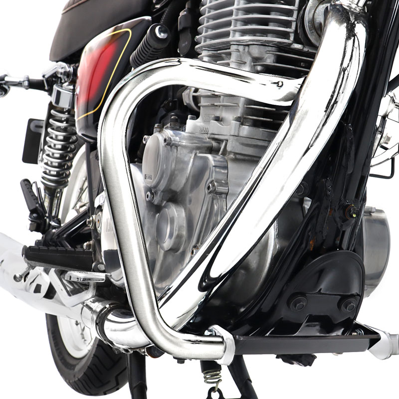 楽天市場】XJR400用 極太メッキエンジンガード！新品 : ACP