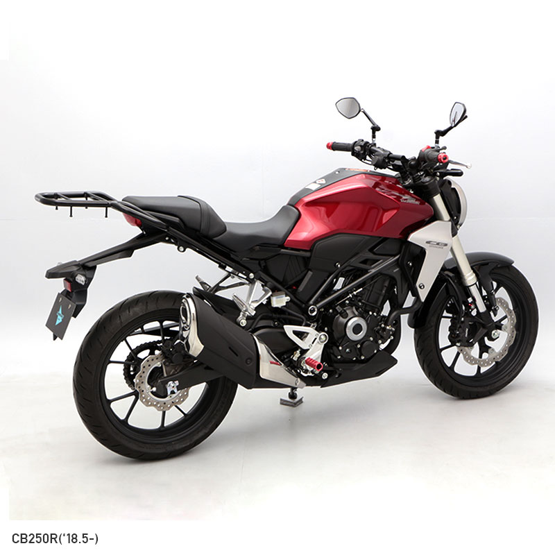 楽天市場 Endurance Cb250r 18 5 Cb125r 18 3 タンデムグリップ付きリアキャリア エンデュランス楽天市場店