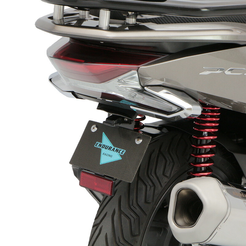 楽天市場】PCX PCX150 リア サスペンション 黒ボディ/赤