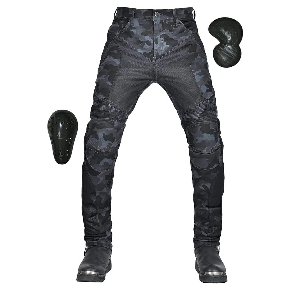 楽天市場】メンズバイク用パンツ 夏用 メッシュパンツ 夏 ライディング