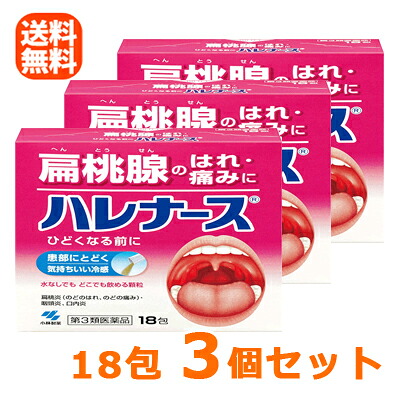 第3毛色薬矜持 貨物輸送無料 3個硬化 大きい容量 小林製薬 ハレ看護士 18包物 Barlo Com Br