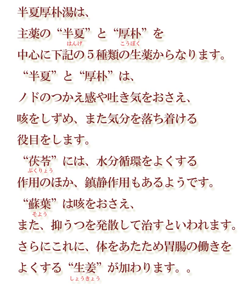 【第2類医薬品】エナジー半夏厚朴湯1.5g×30包【10日分】（はんげこうぼくとう・ハンゲコウボクトウ)半夏厚朴湯漢方薬生薬製剤動悸めまいせき不安神経症神経性胃炎つわりせきしわがれ声のどのつかえ感