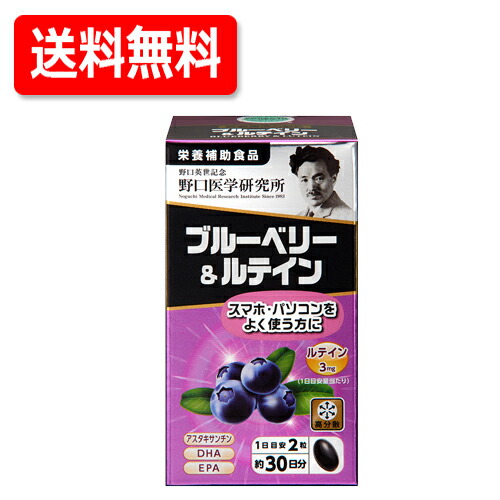 楽天市場】【送料無料 2個セット!!】野口医学研究所 ブルーベリー