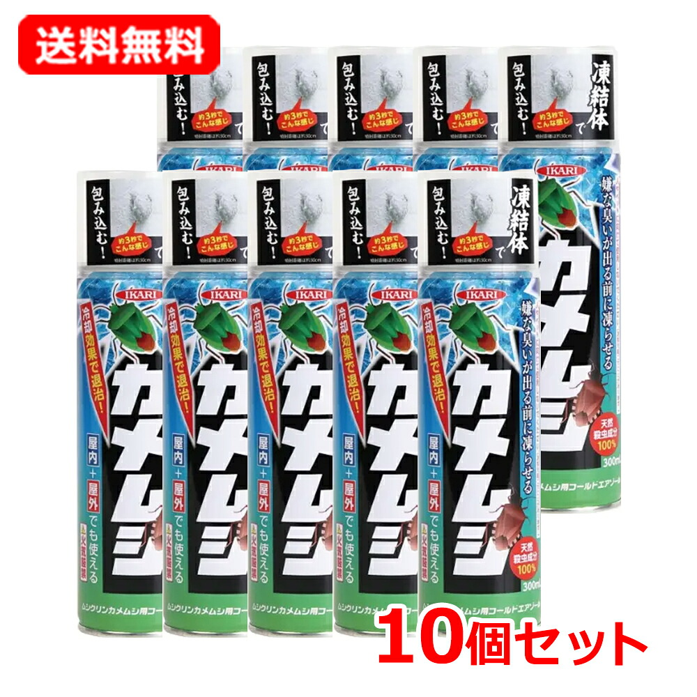 【貨物輸送無料・10個書き割り】【イカリ防疫】\u003cBR\u003e ムシクリン カメムシ用 冷ややかさ煙霧質 300mL×10\u003cBR\u003e殺虫剤 受け止める  凍らす 無くする 生まれながら殺虫構成要素  害虫打つ手
