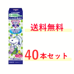 ★全商品【2個でP5倍！3個でP10倍】まとめ買いがお買い得! 4/10 1:59まで 【お得な１ケース40本！送料無料！】【アース製薬】 モンダミンJr.フッ素仕上げジェル　 グレープミックス味　80g