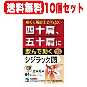 【今月限定★全商品ポイント5倍】【第2類医薬品】【まとめ割り!10個セット!送料無料!】【小林製薬】シジラック<84錠>|エナジープラス