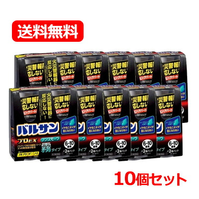 【第2類飲み薬】【10個書き割り貨物輸送無料！】バルサン 【労働者階級EX】 ノンスモーク  霧印字機6～10畳 【46.5g×2個入り口・入口】【霧のバルサン】噴霧剤【レック】