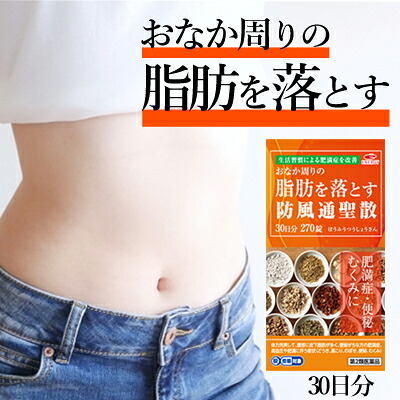 【今月限定★全商品ポイント5倍】【第2類医薬品】【8月3日入荷予定】エナジー 防風通聖散料3000mg 270錠　30日分　 肥満症 便秘 むくみ｜エナジープラス