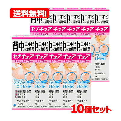 【第2類飲み薬】【貨物輸送無料！！】【小林製薬】セナキュア １００竓10個書き割り