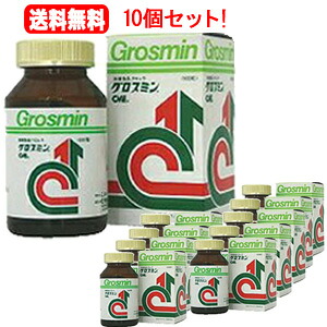 【送料無料！10個セット！】 【クロレラ工業】グロスミン　1000粒×10 健康補助食品 1000錠