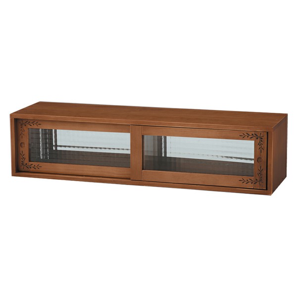 ★18％OFF★【送料無料】【収納家具】カウンター上収納【キッチン収納 キッチンカウンター】MUD-6027LBR・ライトブラウン【TD】【代引不可】【HH】[2604SO]