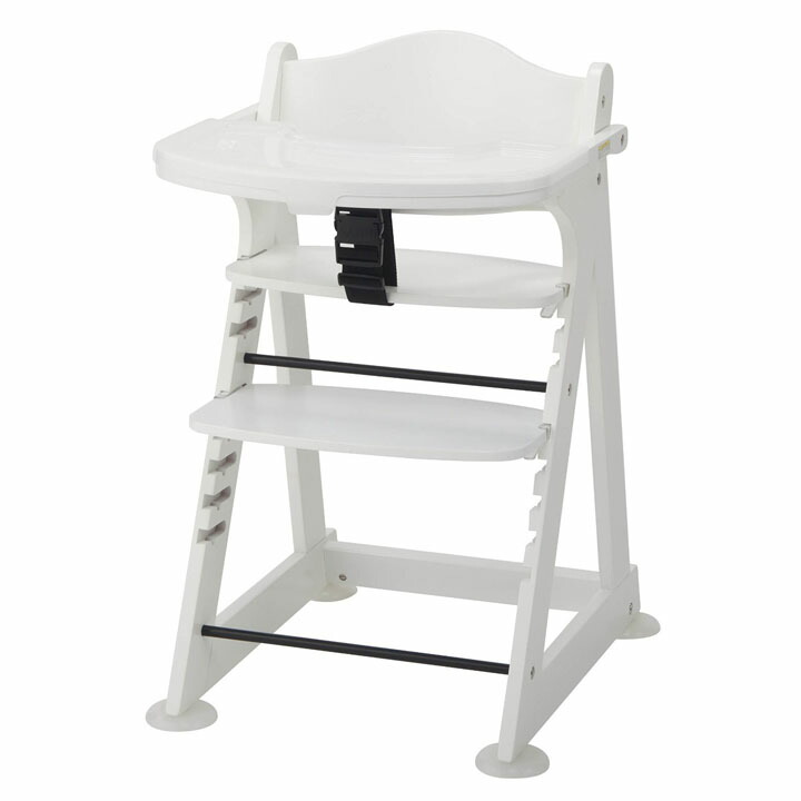 楽天市場】カトージ プレミアムベビーチェアmamy ホワイト 【保証期間