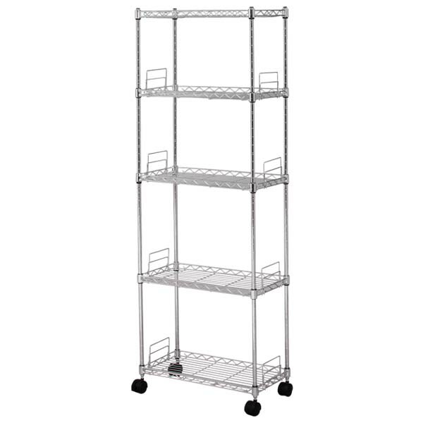 楽天市場】【公式】スチールラック メタルラック 5段 幅25cm 収納