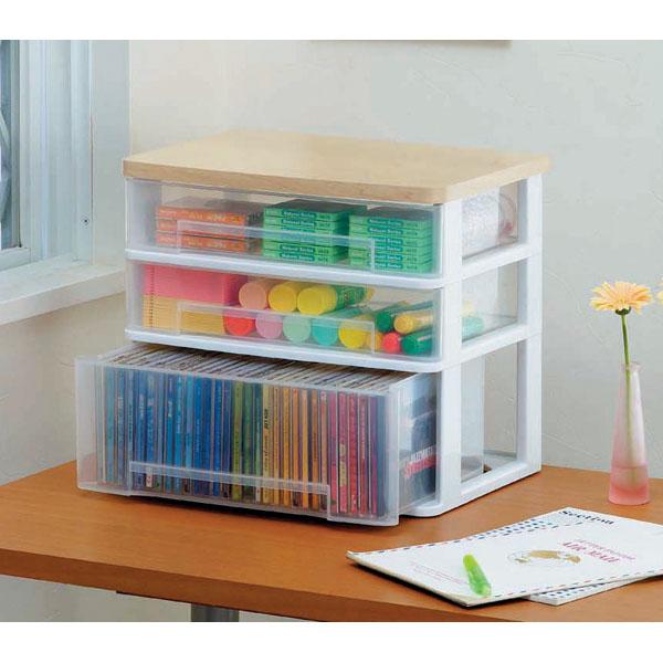 楽天市場】☆20％OFF☆ウッドトップワイドテーブルチェスト WET-W430