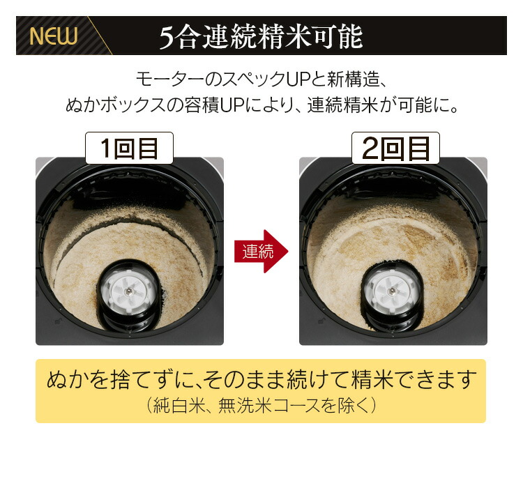 精米機 Rci B5 W ホワイト送料無料 精米器 米 お米 精米 純白米 キッチン家電 無洗米 胚芽米 ぶつき米 分つき米 かくはん式 5合 おいしい 銘柄 銘柄メニュー アイリスオーヤマ 対応 Iriscoupon お米専門店 米の蔵