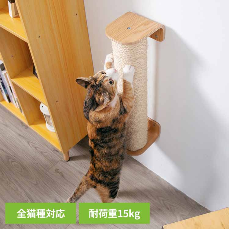 CYLINDER II MZ0028 キャットウォーク キャットステップ 猫用品 ペット用品 猫家具 爪研ぎ 壁掛け ペット共生 猫部屋 長彩株式会社 【B】