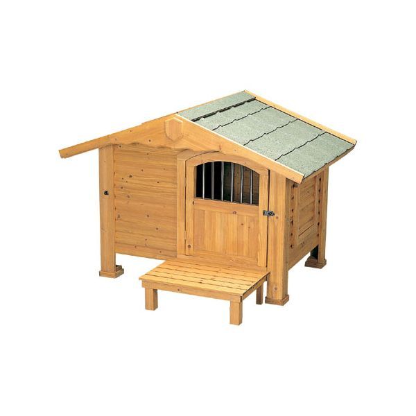 【楽天市場】ロッジ犬舎 RK-1100 [犬舎・犬小屋・屋外用・ハウス・木製・アイリスオーヤマ] おしゃれ：便利生活 マイルーム