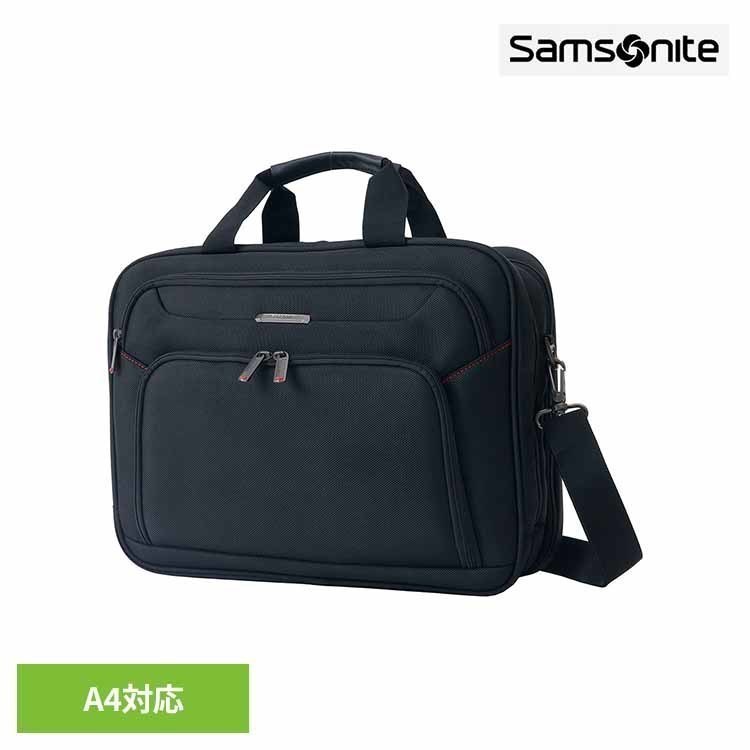 ブリーフケース ブラック SAMSONITE サムソナイト ビジネスバッグ PC対応 A4対応 通勤用 仕事用 多機能 メンズ ブランド サムソナイト