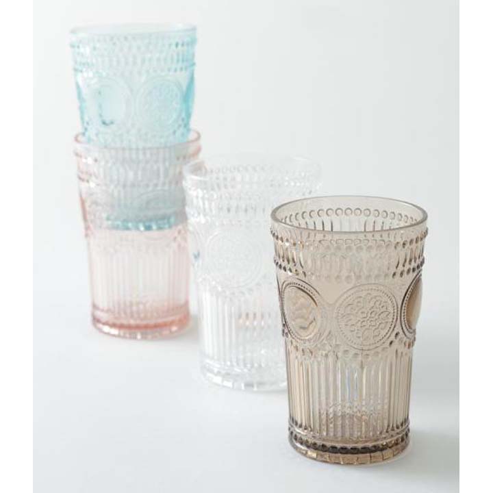 楽天市場 B タンブラーグラス Bac004 Pk Cl Br Blコップ グラス