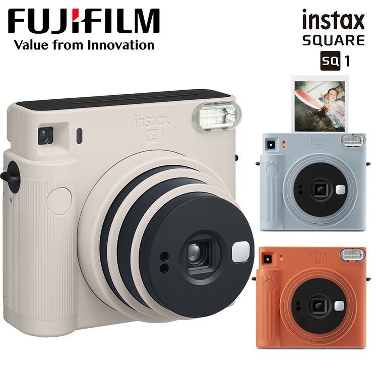 新品》 FUJIFILM フジフイルム ホワイト SQUARE SQ1 チェキスクエア instax