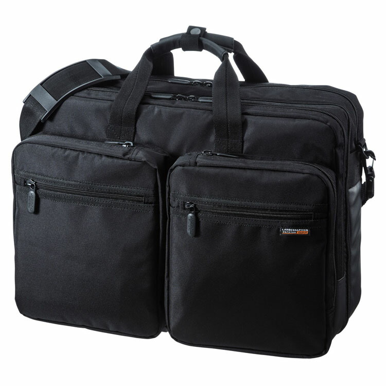 3WAYビジネスバッグ(出張用・大型) BAG-3WAY22BK送料無料 ビジネスバッグ ショルダーバッグ トートバッグ ショルダー トート 手さげ 手提げ 肩掛け リュック ザック 3way 大容量 マチ拡張 メンズ 出張