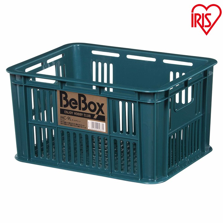 楽天市場 メッシュコンテナ Mc 34l 幅51 5 奥行38 2 高さ21 9cm ダークグリーン ブラック アイリスオーヤマ 採集コンテナ 工具 工具箱 工具ケース ツールボックス コンテナボックス おもちゃ収納 収納ボックス 収納 メッシュ 収納 0726 2 わくわく堂