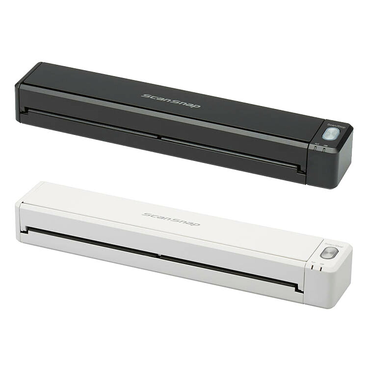 ScanSnap iX110 FI-IX110W FI-IX110BKスキャナー iX110 ScanSnap スキャンスナップ テレワーク リモートワーク 自宅 在宅 写真 名刺 株式会社PFU 白 黒｜ポムプラス
