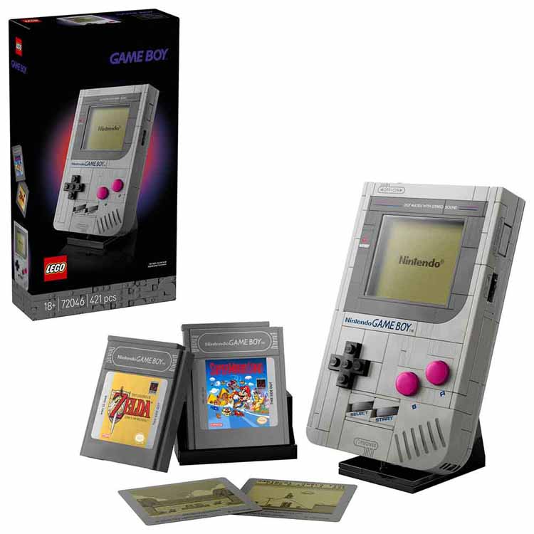 LEGO(R) Game Boy(TM) 72046手あそび 手あそび 差しつかえる 差し上げ物 生まれ落ちる日 クリスマス 室内装飾 手合わせ レトロ 成年者レゴ SUPER MARIO セット-おもちゃ-ブロック