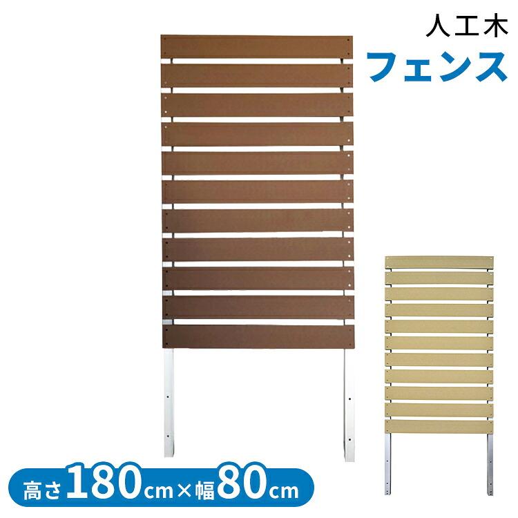 駒寄せ つつみ隠し 人工木ルーバー駒寄せ 幅80×高さ180珊 1880駒寄せ つつみ隠し ルーバー 人工木 衝立 軽銀製 アルミボーダーフェンス 幅80珊 高さ150珊 暗然たる赤銅色 ベージュ
