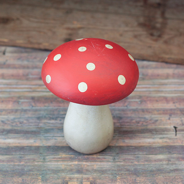 楽天市場】（5個セット販売）陶器カラフルきのこS（H2383