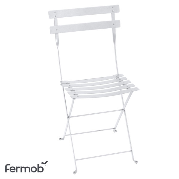 フェルモブ（Fermob）：ビストロメタルチェア ホワイト 2脚セット