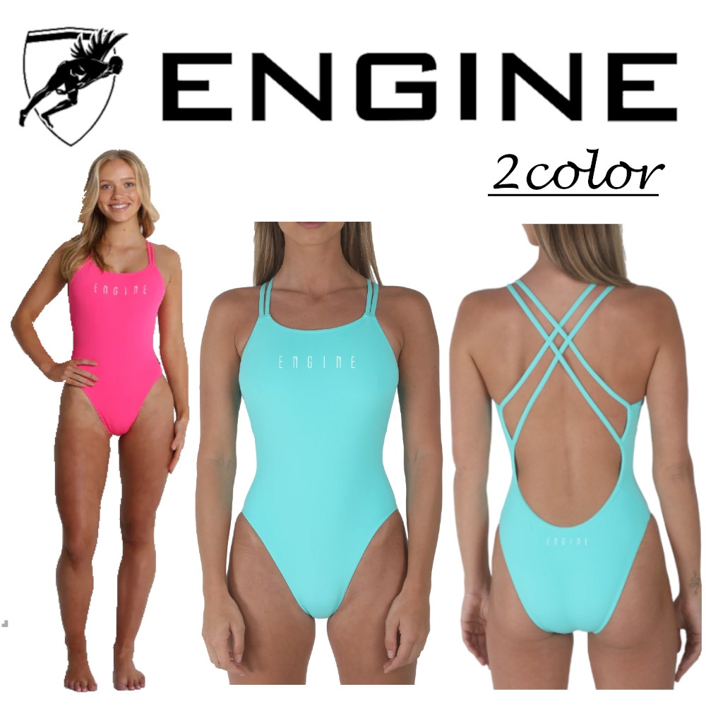 【輸入品】 ENGINE Tahiti Tower 1pc 練習水着 海用水着 女性用 全年齢対象 G12 -L08 スイムウェア 送料無料（G10サイズ取り寄せ可能）