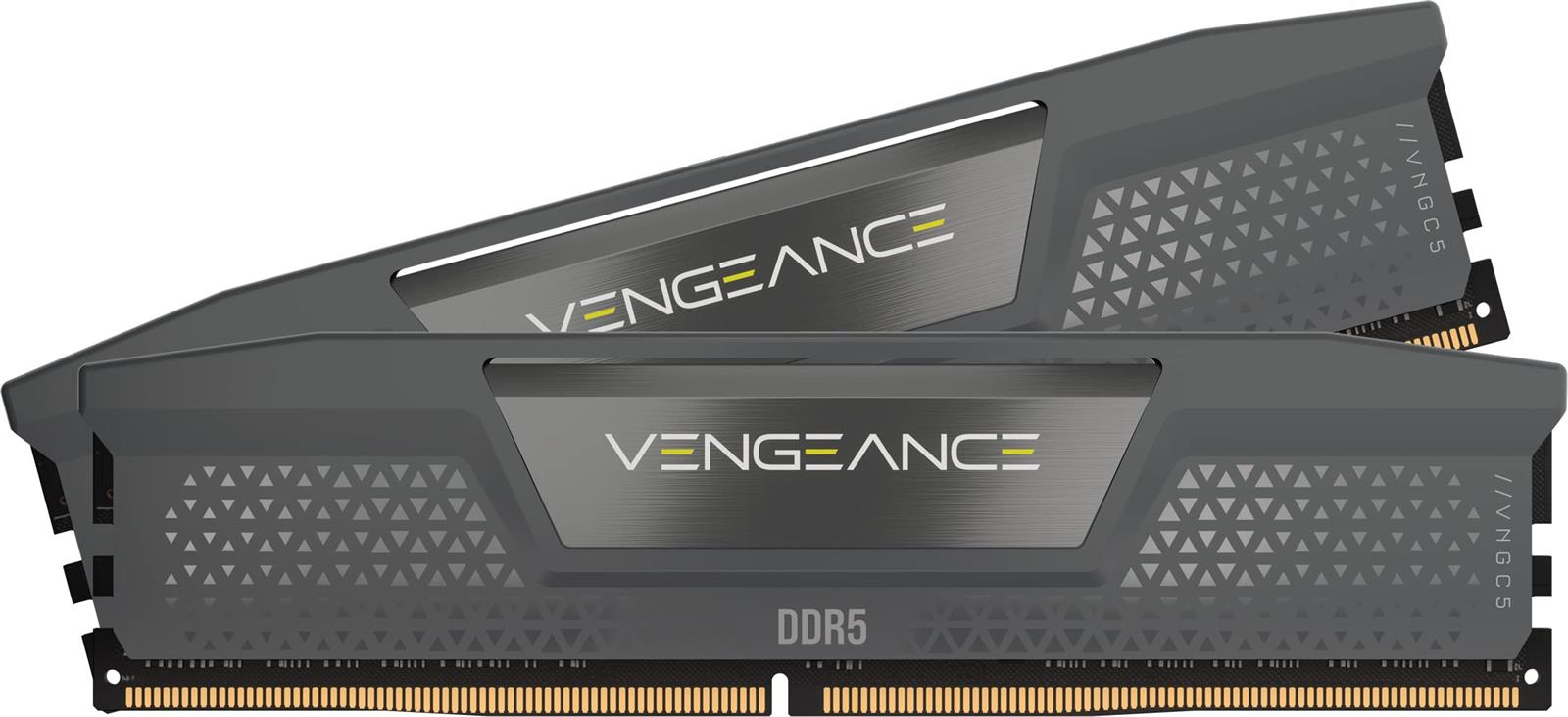 CORSAIR DDR5-6000MHz 事務机パソコン用記憶装置 VENGEANCE DDR5続きもの (パソコン5-48000) AMD EXPO Intel XMP記憶装置一揃いの道具 32GB 黒いこと 16GB×2枚 CMK32GX5M2B6000Z30