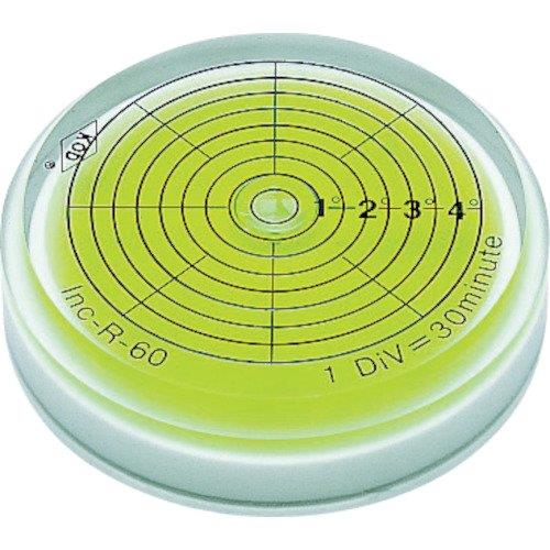 角度系付丸型アイベル気泡管水準器器 Inc-R-110