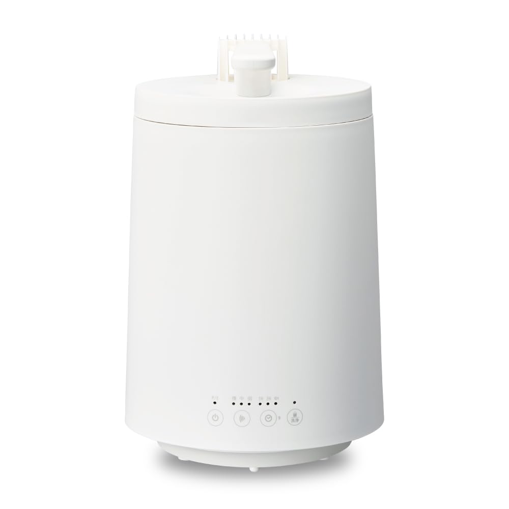 【真っすぐな蒸気船の水蒸気加湿器】ドウシシャ 加湿器 水蒸気式 静電容量3L 木造10畳 プレハブ17畳 年代順の連続加湿第四次元5第四次元 加湿うつり変わり3座標軸 加湿量600ml/h 洗い濯ぎ流行り物積み上げる カンタン水 mistone600S 白いこと