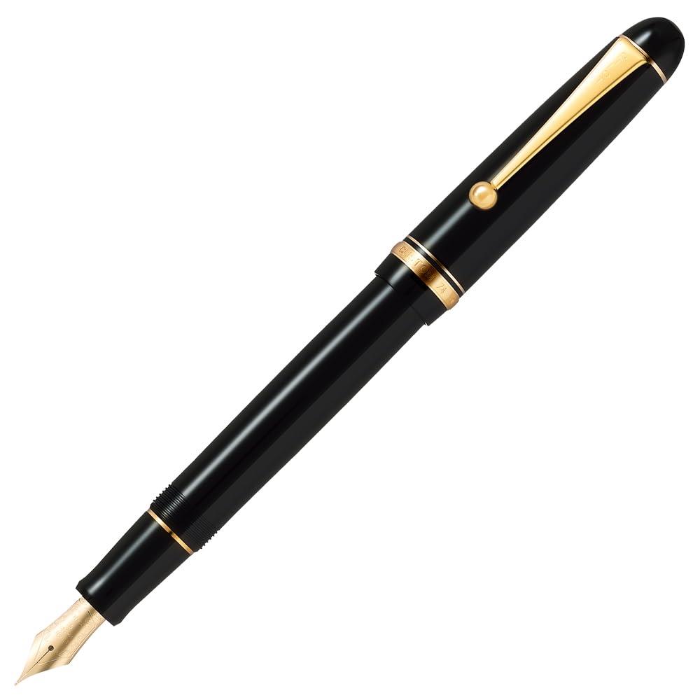 PILOT 筆 マンネンヒツ カスタム74 B-SFM 黒いこと FKKN12SRBSFM