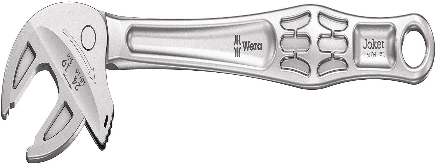 WERA ヴェラ モンキーレンチ ラチェット式クイックスパナ 口幅19－24mm 全長256mm 020104