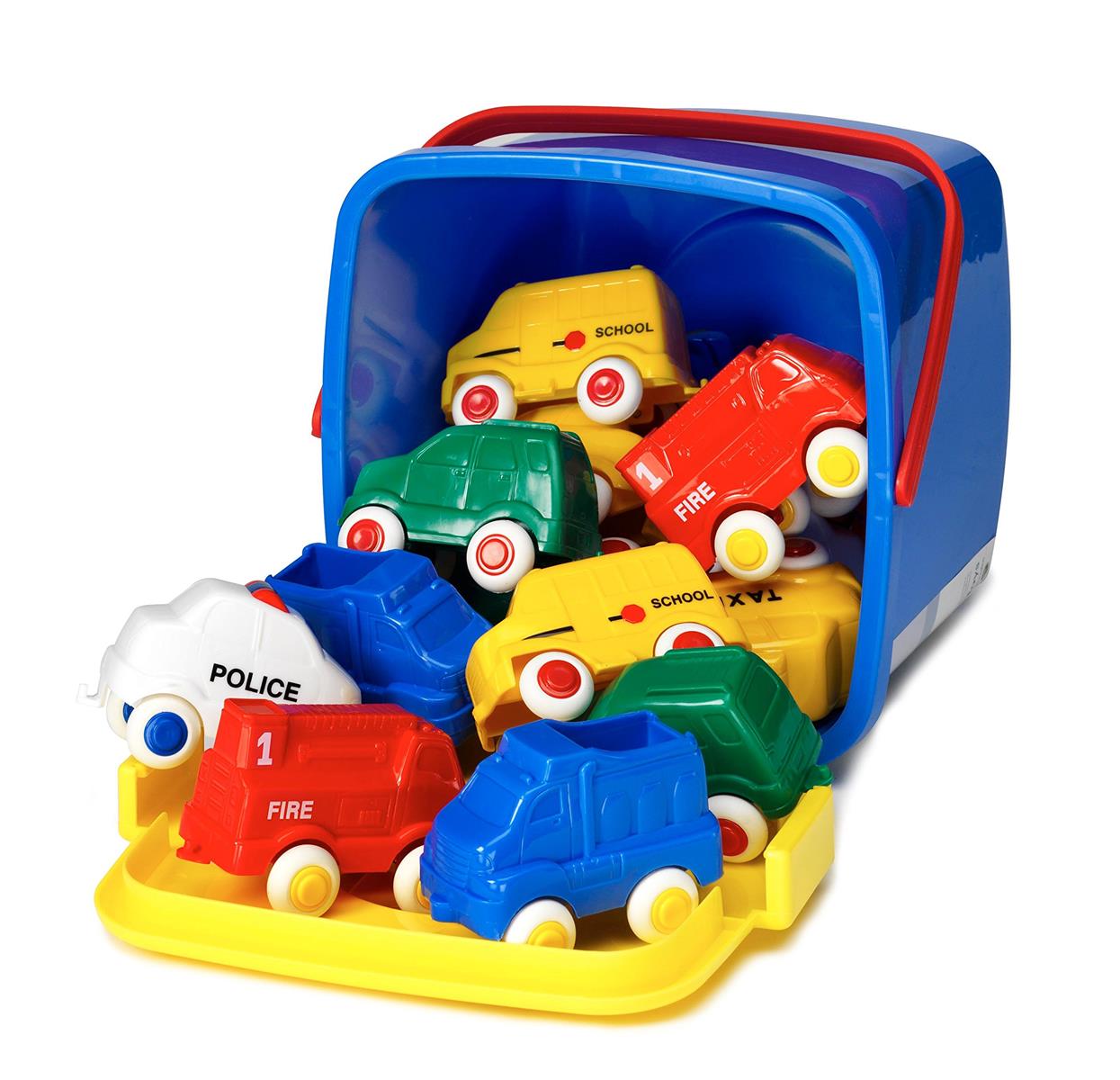 Viking Toys バイキングトイズ チュビーズ タウンカー バケツセット 15個入 約10cm 156030