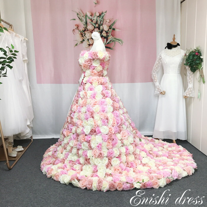 ウェディングドレス 前撮り 華やか パーティー 豪華 披露宴 ゴージャス エレガント 花 薔薇 結婚式 ウエディングドレス 二次会 カラフル ゴージャス インスタ映え バラ 花 花柄 豪華 ピンク ホワイト 色変更可 リボン ウェディングドレス バラ 薔薇 花 花柄 豪華 ピンク ウェディングドレス 前撮り 華やか パーティー 豪華 披露宴 ゴージャス エレガント 花 薔薇 結婚式 ウエディングドレス 二次会 カラフル ゴージャス インスタ映え バラ 花 花柄 豪華 ピンク ホワイト 色変更可 リボン ウェディングドレス バラ 薔薇 花 花柄 豪華 ピンク