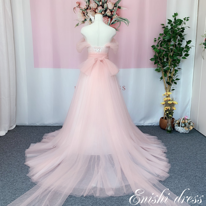 Enishi Dress The In Front Of Wedding Dress Colored Racesless 2way