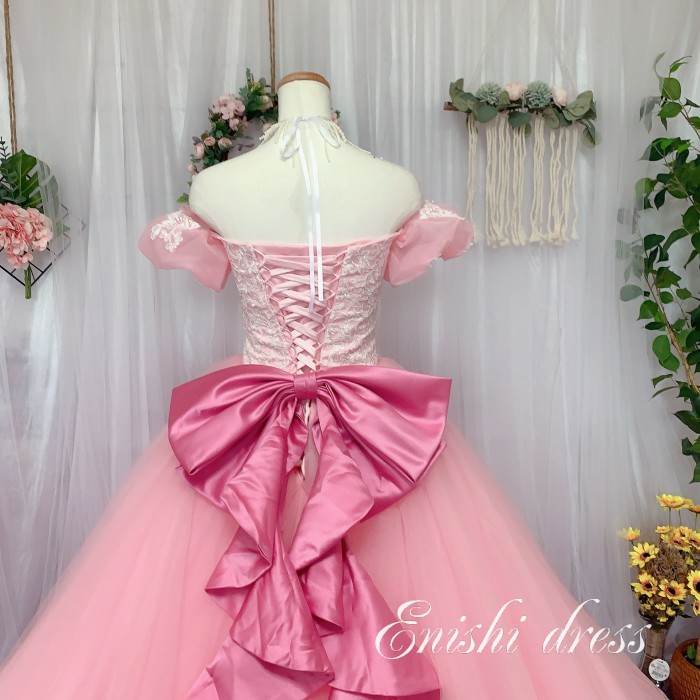 ウェディングドレス カラードレス オフショルダー バックリボン ソフトチュール ピンク 二次会 花嫁 ドレス レース カラードレス バックリボン 前撮り 後撮り フォトウェディング 結婚式 披露宴 パーティー かわいい エレガント 豪華 色変更 サイズオーダー オーダー ウェディングドレス カラードレス オフショルダー バックリボン ソフトチュール ピンク 二次会 花嫁 ドレス レース カラードレス バックリボン 前撮り 後撮り フォトウェディング 結婚式 披露宴 パーティー かわいい エレガント 豪華 色変更 サイズオーダー オーダー