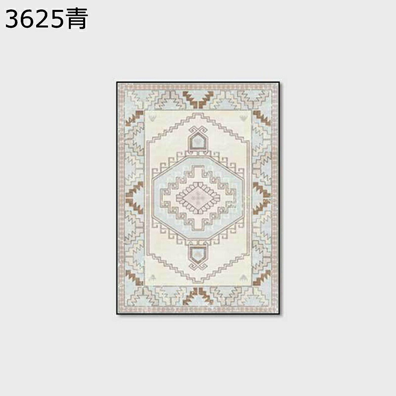 大判グラ カーペット リビングラグ フロアマット 民族風 花柄 幾何 床防ダニ/抗菌 絨毯 フロアグラ 畳 たたみ 吸湿速乾 大きめ 復古 滑り止め 机下 子供部屋 かわいい インテリア ピンク|magnifico18