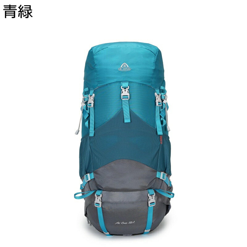 登山リュック 大型 大容量 撥水 キャンプリュック 耐震 雨対策 ハイキングバックパック マラソン トレイルランニング バイク 大人 ハイキングバッグ 便利 花見 遠足 避難