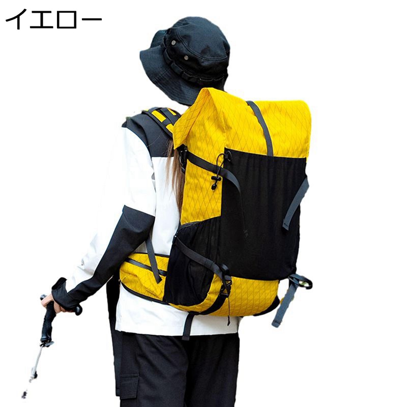 登山用リュック 大容量 撥水 サイクリングリュック 通気性 耐久 バックパック ハイキングバッグ サイクリングバッグ メンズ レディース 便利 ショッピング 通学用 就活 出張対応 防災用｜magnifico18
