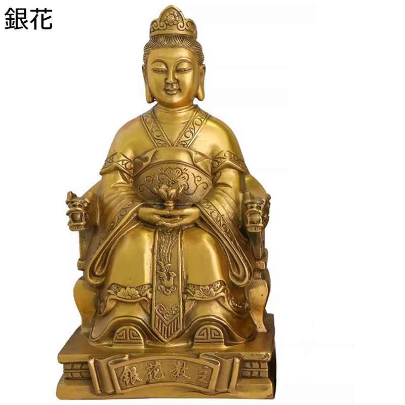 金花教主 金花娘娘 銀花娘娘 飾り付け 風水グッズ 仏像 坐像 開運グッズ 意地悪さ除け 魔除け 子守女 仕合わせ 芸術品 室内装飾 オブジェ 家用 祝する日 差し上げ物 差し上げ物 造営お祭り 住み替え エクステリア・ガーデンファニチャー-ガーデンオーナメント・置物