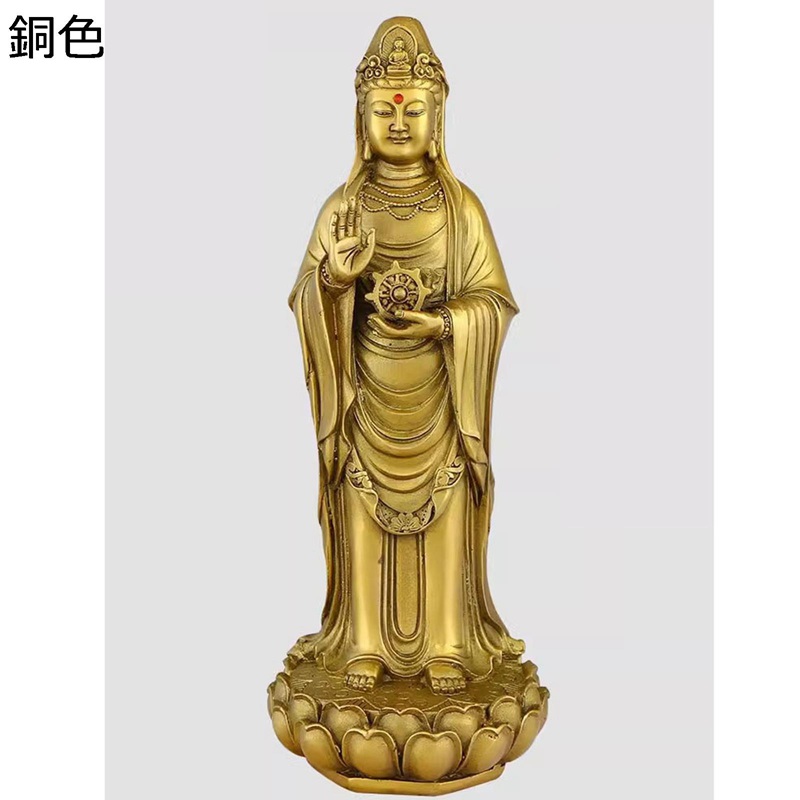 観音像 観音菩薩 南太平洋観音菩薩 仏像 坐像 飾りつけ 金管楽器製 厄除け 開運グッズ 金運引きあげる お引き立て華めく 手当て 縁起物 風水グッズ 厄災除け 仏壇仏像 風水 室内装飾 開運祈とう 差し上げ物 家用 お年老い 敬老の日