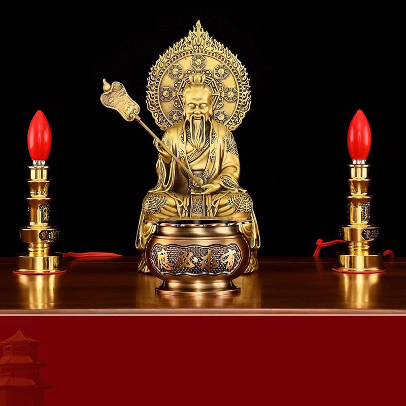 楽天市場】置物 仏教 仏像 三清祖師 道教 三大伸 中国 装飾品 太上老君